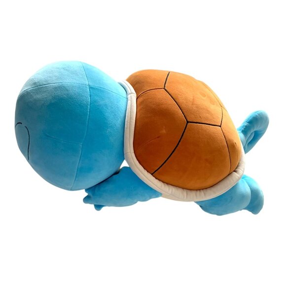 Pokemon 2023 Squirtle Large Plush Stuffed Animal Toy Huge Jumbo 20" Length Blue - Picture 2 of 8